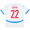 Camiseta de fútbol República Checa Soucek 22 Segunda Equipación Euro 2024 - Hombre